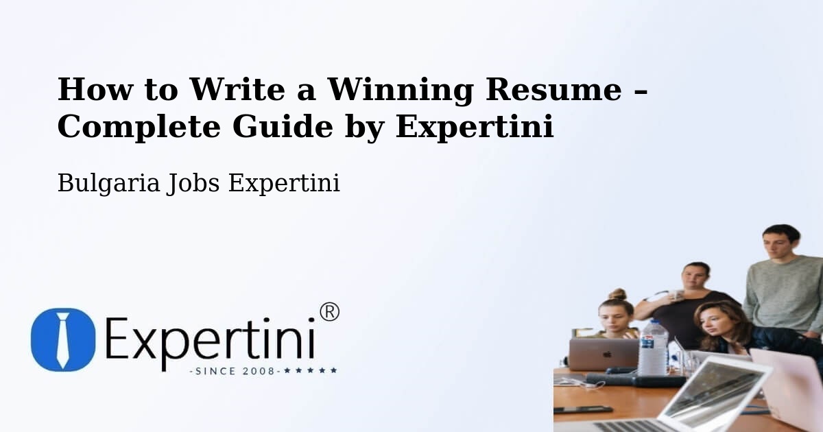 Resume Writing Guide for Job Seekers – Bata - Bata, Bulgaria Jobs Expertini